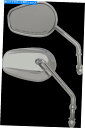 Mirror ドラッグスペシャリティクロームOEスタイルの涙ドロップロングステムミラー - 0640-1309 Drag Specialties Chrome OE-Style Tear Drop Long Stem Mirror - 0640-1309