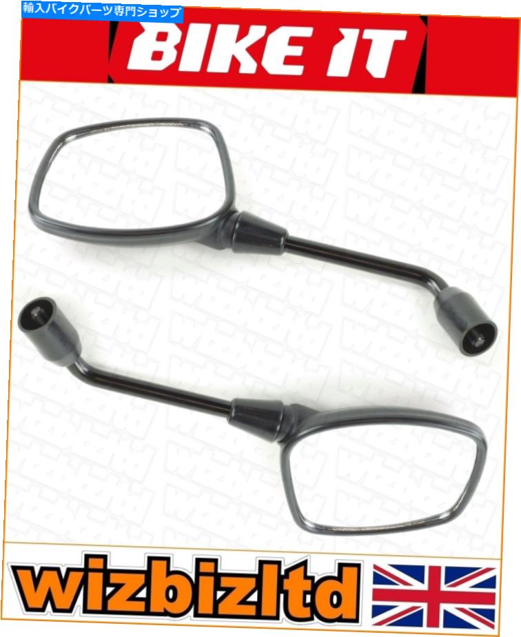 Mirror DL650 V-STROMABSǥ2007-2016 [Хȥ֥å] [ߥ顼ڥ] Suzuki DL650 V-Strom (ABS Model) 2007-2016 [Bikeit Black] [Pair of Mirrors]