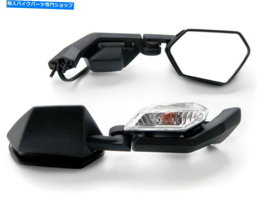 Mirror 統合ターン信号を持つ調節可能なミラー川崎忍者ZX6R / ZX10R（04-10） Adjustable Mirrors with Integrated Turn Signal Kawasaki Ninja ZX6R/ZX10R (04-10)