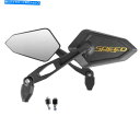 Pair Of Mirrors Street with Logo Gold Triumph 1050 Speed Triple 2005-2013
