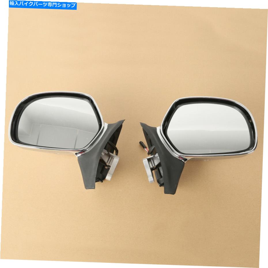 Mirror バックミラーW /ターン信号FIT HONDA GOLDWING GL1800 GL 1800 2001-2017 RearView Mirrors W/ Turn Signals Fit For Honda Goldwing GL1800 GL 1800 2001-2017