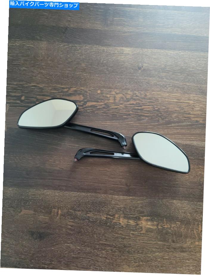 Mirror Ducati Performance Diavel Monster 1200 821 NeuのためのCNC Spiegel Mirrors Blackを設定 Set CNC Spiegel Mirrors Black for DUCATI Performance DIAVEL MONSTER 1200 821 NEU