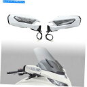 Mirror バックミラーLEDターン信号クリアレンズはホンダゴールドウィングGL1800 2018-2020 Rearview Mirror LED Turn Signal Clear Lens For Honda Goldwing GL1800 2018-2020