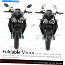 Mirror ヤマハホンダスズキ川崎のためのMagazi Orcaスタイリッシュな折りたたみミラー10mmのメトリック Magazi Orca stylish folding mirrors 10mm metric for Yamaha Honda Suzuki Kawasaki