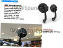Mirror 純正ロイヤルエンフィールドGT 650コンチネンタルホモログバーエンドミラー Genuine Royal Enfield GT 650 Continental Homologated Bar End Mirror