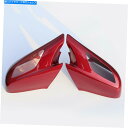 Mirror ABSプラスチックレッド背面図サイドミラーカバーフィットホンダST1300 2002-2011 2010 ABS Plastic Red Rear View Side Mirror Cover Fit For Honda ST1300 2002-2011 2010
