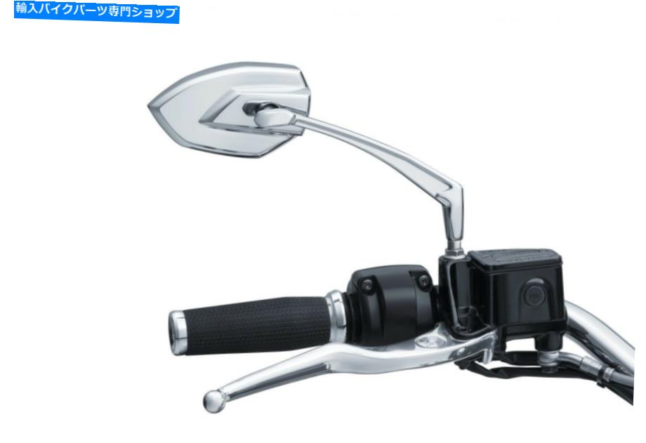 Mirror Kuryakyn 1962 Phantom Collection Mirrors、Chrome Kuryakyn 1962 Phantom Collection Mirrors..