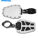 Mirror YAMAHA YXZ1000R 16-18 MODQUADレーシングサイドアルミサイドミラーWベゼル For Yamaha YXZ1000R 16-18 Modquad Racing Side Aluminium Side Mirror w Bezel