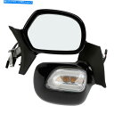 Mirror ローディングミラーW / LEDターン信号FIT HONDA GOLDWING GL1800 01-17 Rearview Mirrors W/ LED Turn Signals Fit For Honda Goldwing GL1800 01-17