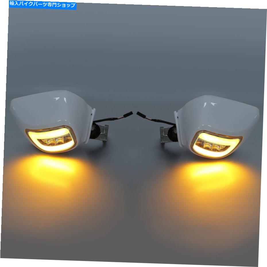 Mirror バックミラーの除去レンズLEDターン信号FOT HONDA GL1800 F6B 13-17 2015 Rearview Mirrors Cle..
