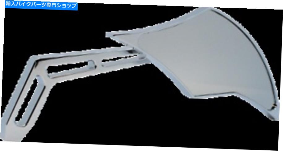 Mirror プロ1業績クロム右週末戦士ビレットアルミニウムミラー102301 Pro-One Performance Chrome Right Weekend Warrior Billet Aluminum Mirrors 102301
