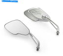 Mirror Moto Guzziの洗練されたスチールミラー - ペアB064245 Moto Guzzi Polished Steel Mirror - Pair B064245