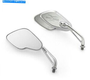 Mirror Moto Guzziの洗練されたスチールミラー - ペアB064245 Moto Guzzi Polished Steel Mirror - Pair B064245