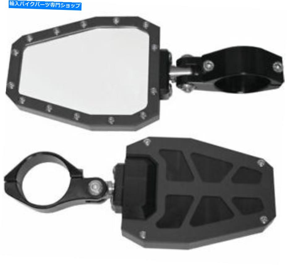 Mirror 新しいModquad Bezelサイドミラーサイド-2-BBLK New ModQuad Bezel Side Mirror SIDE-2-BBLK