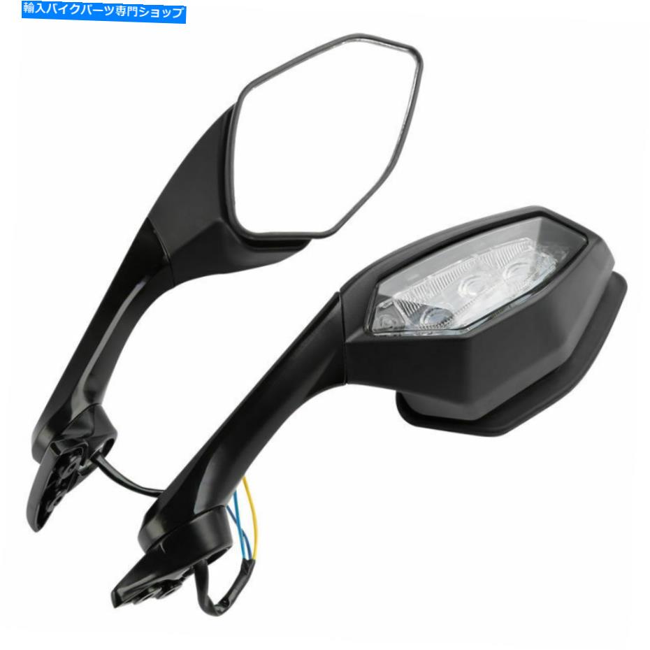 Mirror オートバイアクセサリーリサイブミラーLEDヤマハYZF R6 2のターン信号ライト Motorcycle Accessories Rearview Mirror LED Turn Signal Light For Yamaha YZF R6 2