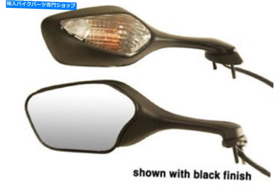 Mirror Emgoの交換ミラー20-35264カーボン Emgo Replacement Mirrors 20-35264 Carbon