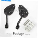 Mirror バーエンドミラーViperiiブラックフィット1 "25mm中空バーID 17-24mm勝利 Bar end mirrors VIPERII black fits 1" 25mm hollow bar ID 17-24mm fits Triumph