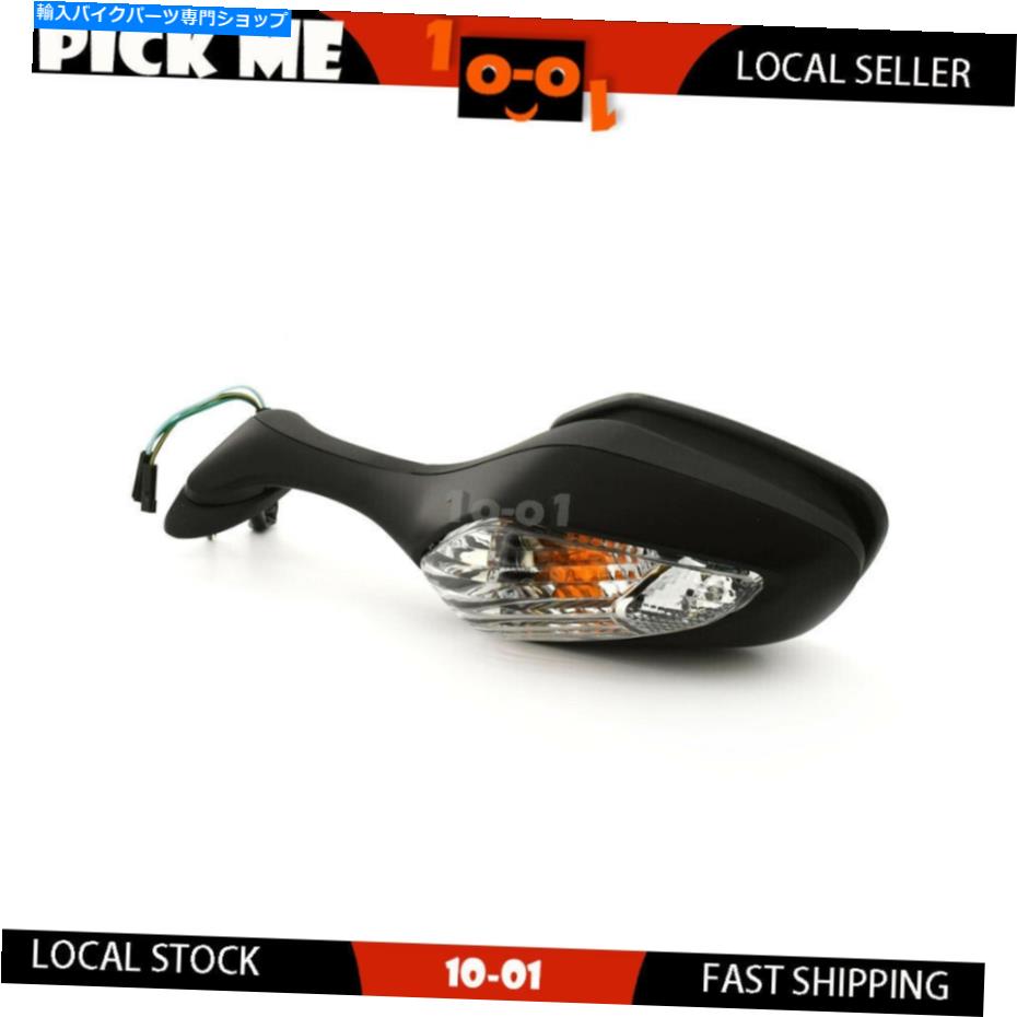 Mirror 信号ライトフィットホンダCBR1000RA 2012を持つ1倍の左手のバックミラー 1X Left Hand Rearview Mirror With Signal Light Fit Honda CBR1000RA 2012