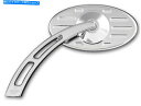 Mirror クロームビレットアルミニウムミラープロ通りカットアウト適切なPRO-ONEパフォーマンス102640 Chrome Billet Aluminum Mirror Pro Street CutOut Right Pro-One Performance 102640