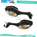 Mirror L / H + R / HハンドリアビューミラーシグナルライトフィットホンダCBR1000RA 2009-2013 L/H+ R/H Hand Rearview Mirror With Signal Light Fit Honda CBR1000RA 2009-2013