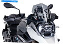 Windshield Puig Racing Windscreen Lt Smoke 6487H PUIG RACING WINDSCREEN LT SMOKE 6487H