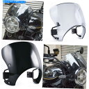 Windshield フロントフロントガラスカフェレーサーフェアリングウィンドバイザープロテクター2018 U3a1 Windscreen Windshield...