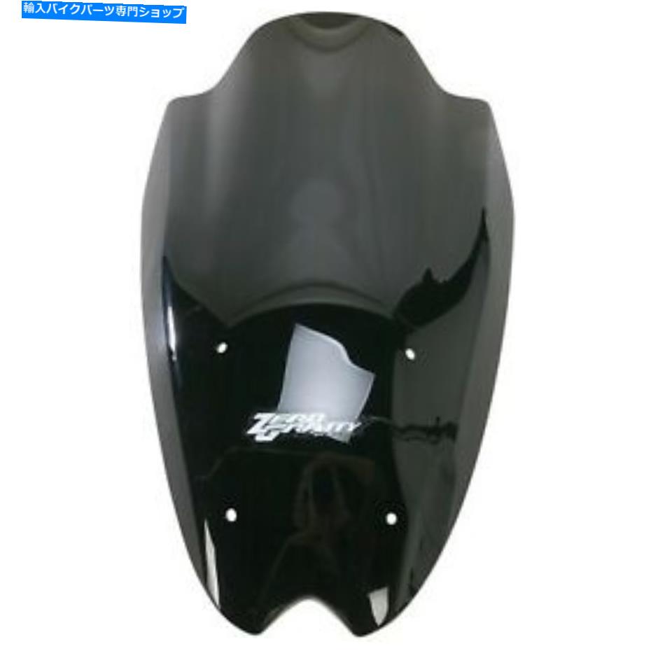 Windshield ゼロ重力 - 16-227-19 - ダブルバブルウィンドスクリーン、暗い煙Qawasaki Z 1000 Zero Gravity - 16-227-19 - Double Bubble Windscreen, Dark Smoke Kawasaki Z 1000