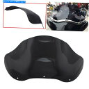 Windshield ハーレーツーリングロードグライドのためのブラック12.5 "Windshield Windscreenアッパーフェアリング Black 12.5" Windshield Windscreen Upper Fairing For Harley Touring Road Glide