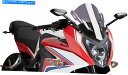 Windshield PUIG 2014-2015ホンダCBR650Fレーシングスクリーンダークスモーク7003F. PUIG 2014-2015 Honda CBR650F RACING SCREEN DARK SMOKE 7003F