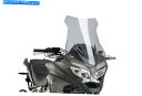 Windshield ホンダクロスランナー15-16の煙の煙のためのプイグフロントガラスツーリング PUIG WINDSHIELD TOURING FOR HONDA CROSSRUNNER 15-16 LIGHT SMOKE