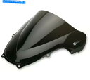 Windshield ゼロ重力二重泡のフロントスケーン暗い煙#16-246M-19川崎のための19 Zero Gravity Double Bubble Windscreen Dark Smoke #16-246M-19 for Kawasaki(2)