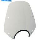 Windshield メンフィスShades Del Rey Windshield(ソーラー/グレー)MEP5019 Memphis Shades Del Rey Windshield (Solar / Gray) MEP5019