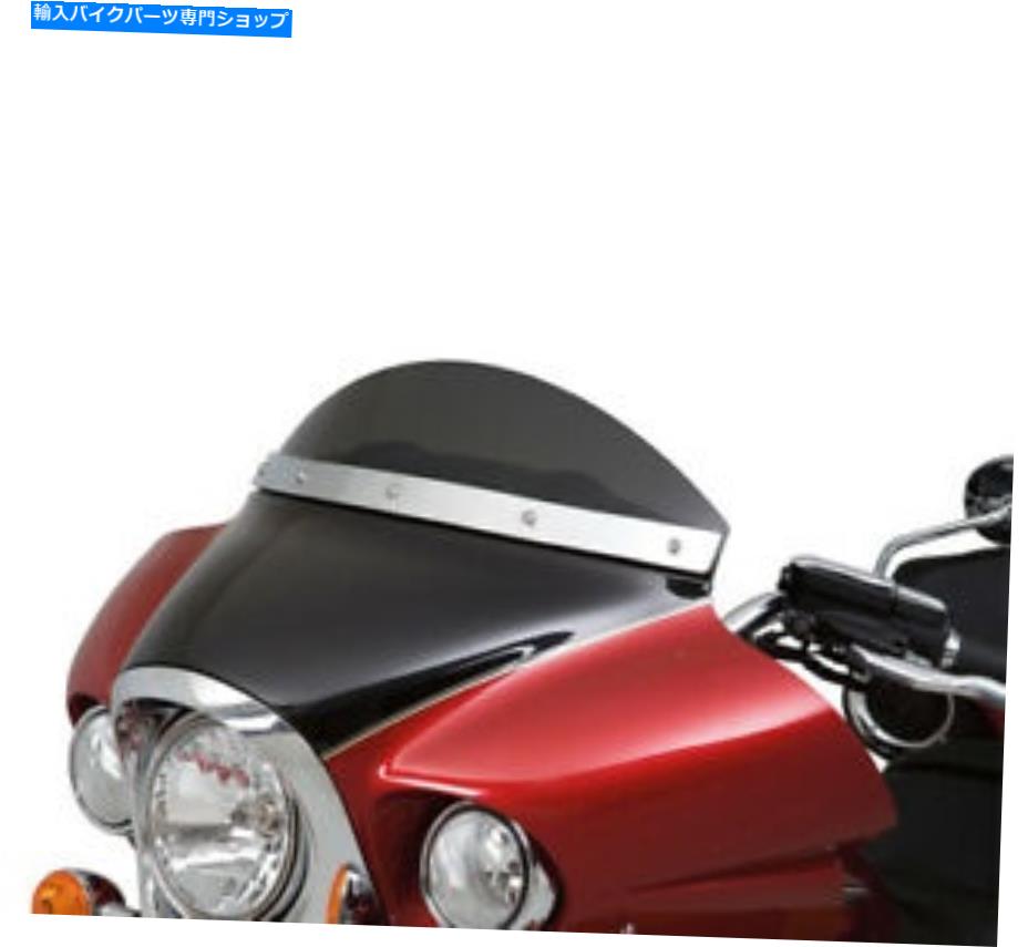 Windshield 新しいOEM川崎ヴルカン1700 Voyagerスモーク風偏向器6 1/2 