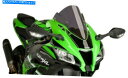 Windshield Puig 8912Fレーシングフロントウィンドスクリーン、暗い煙 PUIG 8912F Racing Windscreen, Dark Smoke