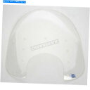 Windshield メンフィス脂肪澄んだフロントガラスプラスチックw / 9インチ。ヘッドライトカットアウト - MEP3710 Memphis Fats Clear Windshield Plastic w/9 in. Headlight Cutout - MEP3710