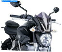 Windshield Puig 7015F裸の自転車のフロントスクリーンダークスモークスポーツ PUIG 7015F Naked Bike Windscreens Dark Smoke Sport