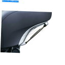 Windshield クライャキン調節可能なフェアリングエアデフレクターW /クロムマウント - 1246 Kuryakyn Adjustable Fairing Air Deflectors w/Chrome Mounts - 1246