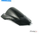 Windshield プイグハイテクパーツブラックレースフロントスケーン - 4635N Puig Hi-Tech Parts Black Racing Windscreen - 4635N