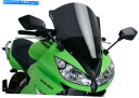 Windshield Puig Racing Windscreenダークスモーク4931F PUIG Racing Windscreen Dark Smoke 4931F