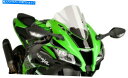 Windshield 透明な風に抵抗力のあるレーシングのフロントのフロント8912W PUIG Clear Wind Resistant Racing Windscreen 8912W(2)