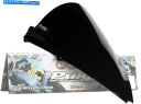 Windshield Puig Racing Windscreenブラック4945N Puig Racing Windscreen Black 4945N