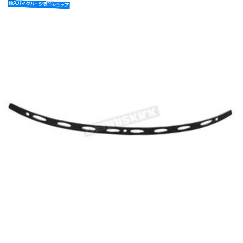 Windshield メンフィスシェードブラックコントラスト楕円フロントガラストリム - MEB0946 Memphis Shades Black Contrast Ellipse Windshield Trim - MEB0946