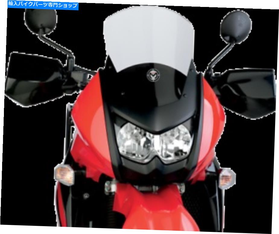 Windshield ムースレーシング2312-0205アドベンチャーウィンドスクリーン+ 4インチ。 - シルクスクリー..