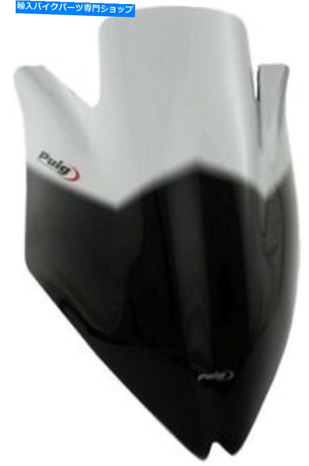 Windshield ピンジレーシングフロントスモークスモーク＃4361H川崎ZR1000B Z1000 2007-2008 Puig Racing Windscreen Smoke #4361H Kawasaki ZR1000B Z1000 2007-2008