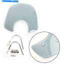 Windshield ウインドシールドのフロントスケーンフィットVespa LX50 LX125 LX150 GT200 GTS300スーパーグレー Windshield Windscreen fit for Vespa LX50 LX125 LX150 GT200 GTS300 Super Gray(2)