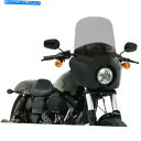 Windshield メンフィスシェード15 "ロードウォリアーのためのブラックスモーク排出フロントガラス Memphis Shades 15" Black Smoke Vented Windshield for Road Warrior