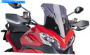 Windshield パイグダークスモークウィンドレーシングレーシングウィンドスクリーン6490F PUIG Dark Smoke Wind Resistant Racing Windscreen 6490F(2)