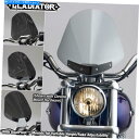 Windshield ナショナルサイクルグラディエーターウインドシールドW /ブラックマウント(ライトタント)N2702 MCハーリー - NATIONAL CYCLE GLADIATOR WINDSHIELD W/BLACK MOUNTS (LIGHT TINT) N2702 MC Harley-