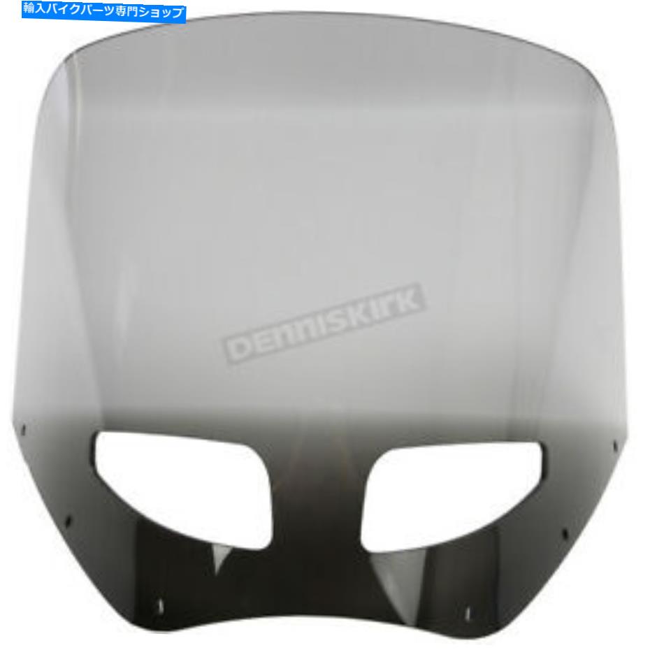 Windshield メンフィスシェードロードウォリアー13インチブラックスモークベントウインドシールド - MEP87512 Memphis Shades Road Warrior 13 in. Black Smoke Vented Windshield - MEP87512