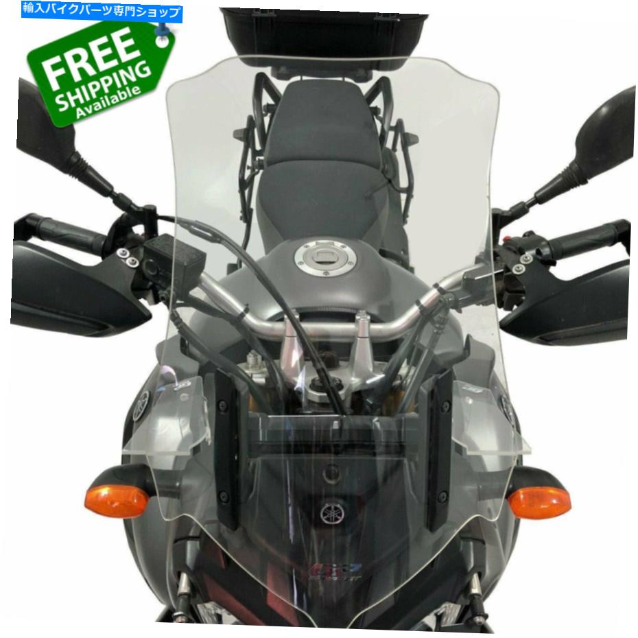 Windshield ޥXT1200Zѡƥ͡եȥ饹ɥ꡼ǥե쥯51-58CM 2011-2014 Yamaha XT1200Z SUPER TENERE Windshield Windscreen Deflector 51-58cm 2011-2014